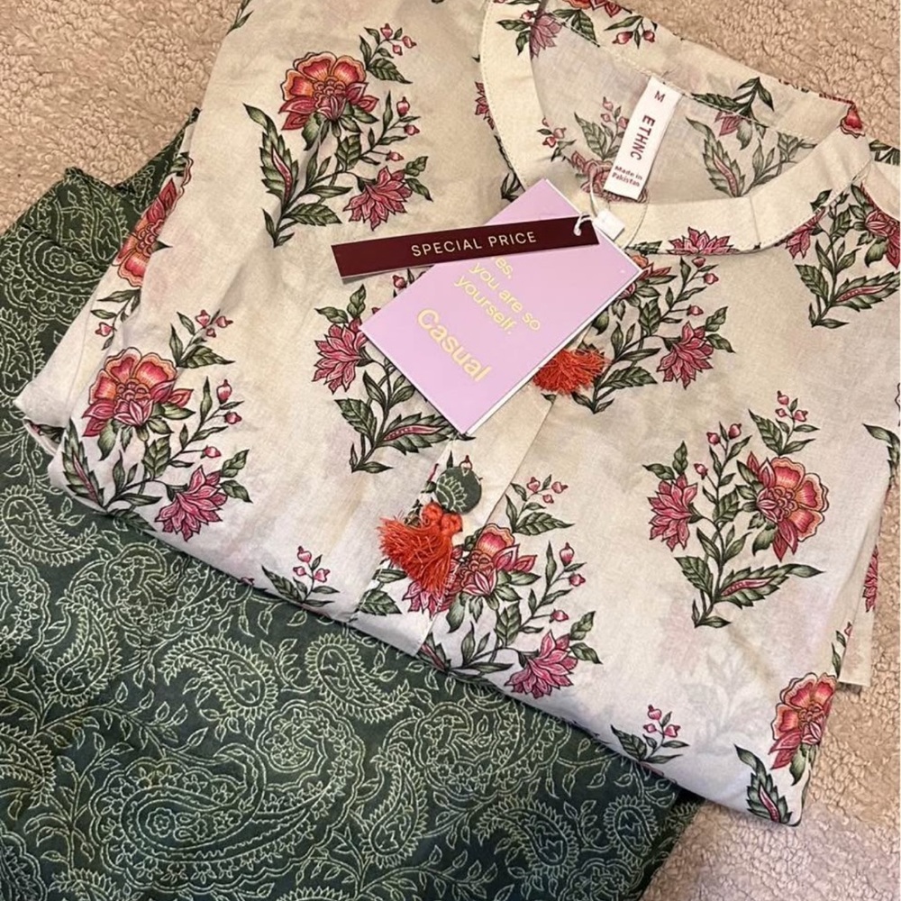 Ethnic PK printed suit